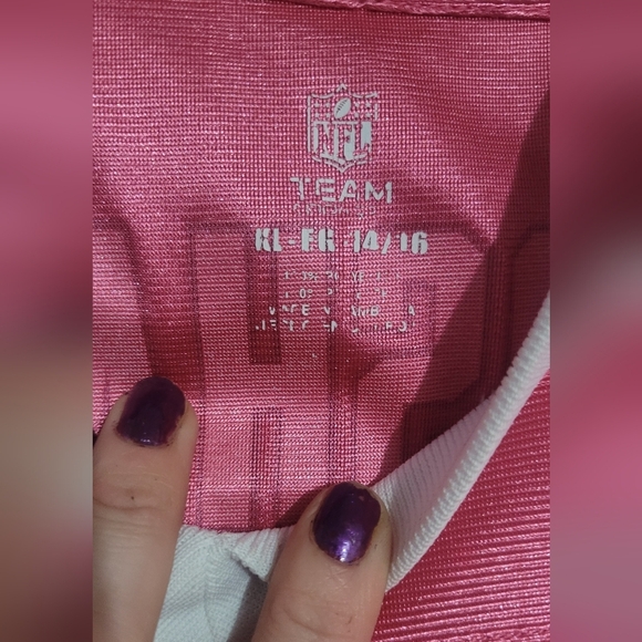 Bears Women's Pink Jersey Top - Picture 7 of 9